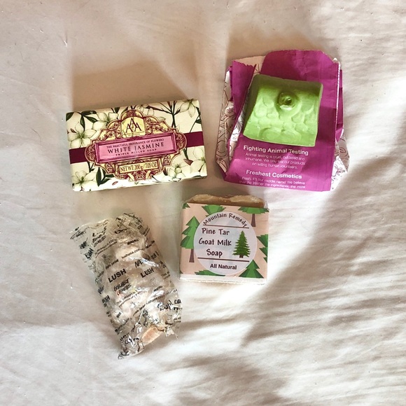Lush Other - Set of 4 Handmade & Boutique Soaps 🧼 Lush, etc!